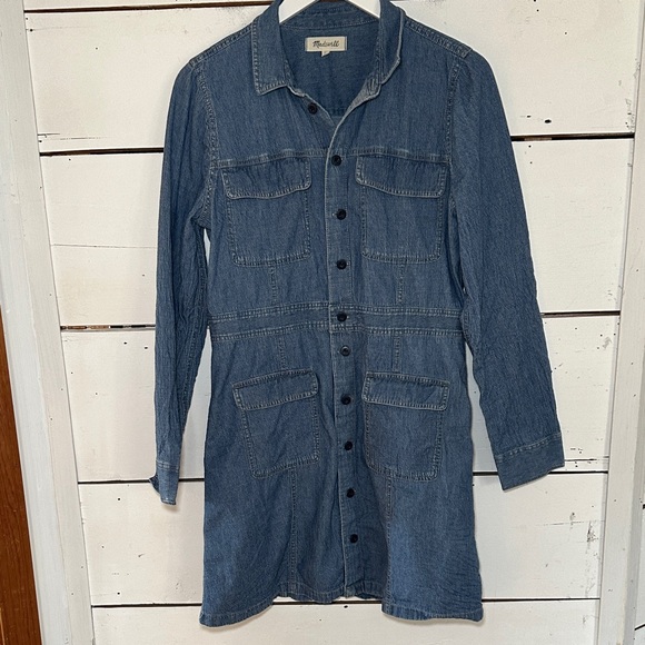Madewell Dresses & Skirts - Madewell Denim Utility Shirtdress